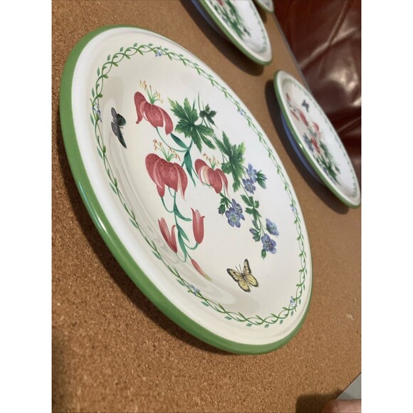Mikasa set of 5 GARDEN BLOOM  7 3/4" Salad Plates Studio Nova Y 2372 - Picture 10 of 16